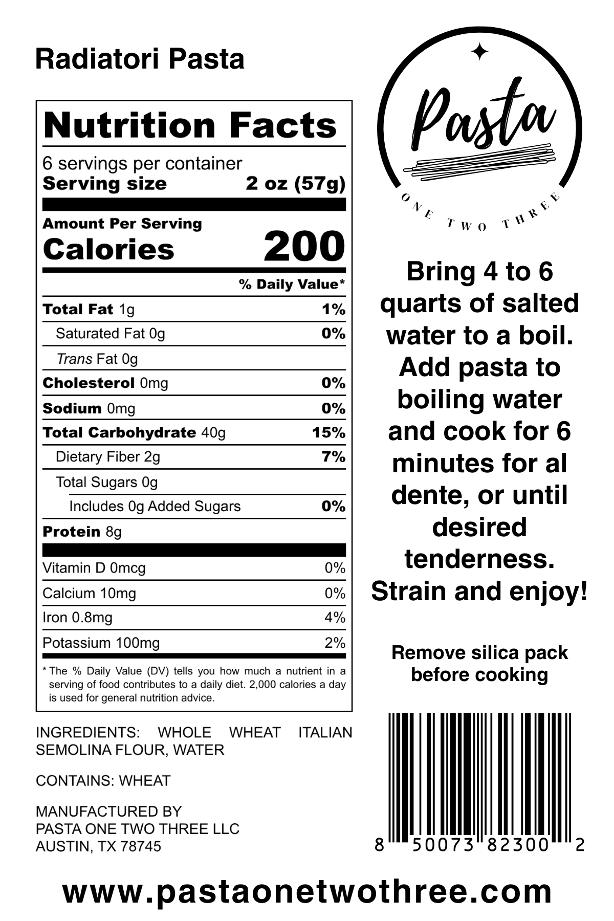 Radiatori Pasta